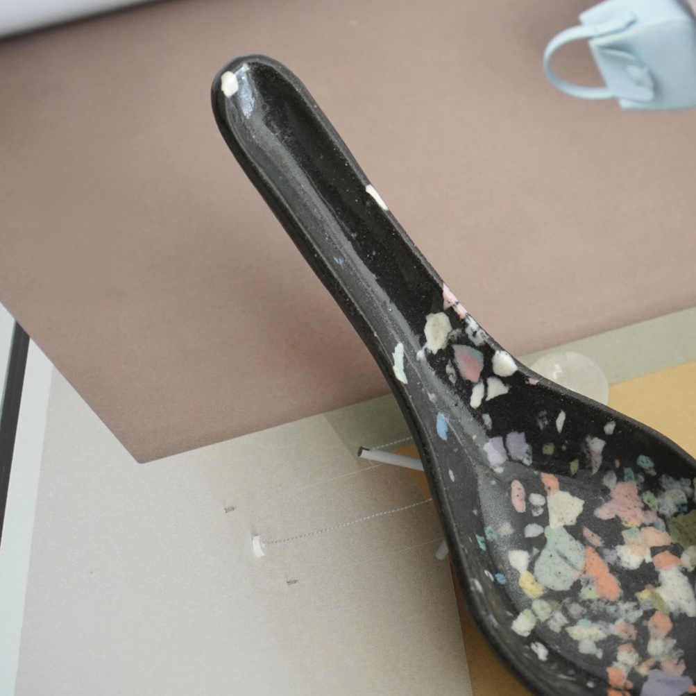 Ceramic spoon 4 / 竹村良訓さん