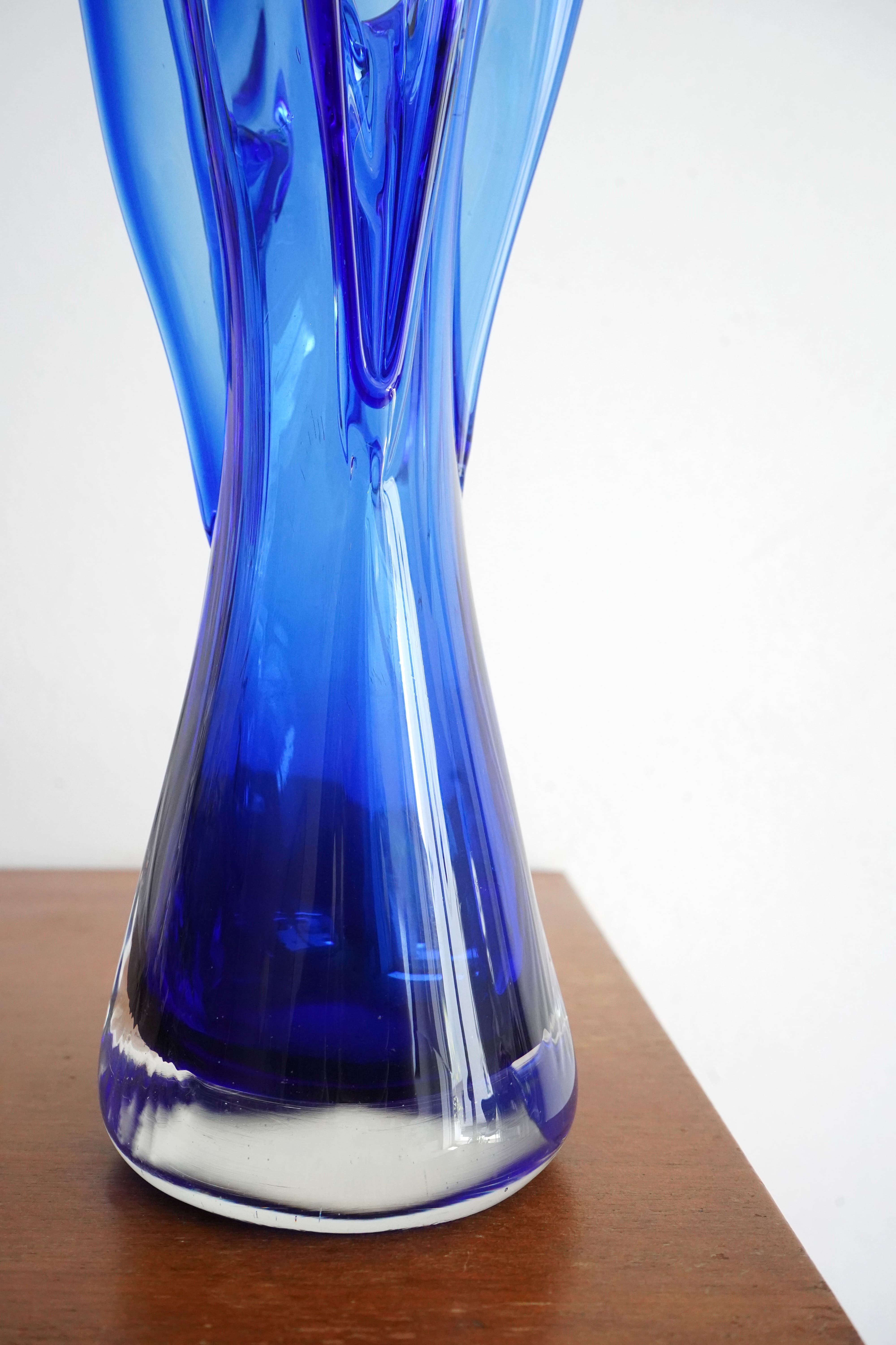 Blue Bloom Vase