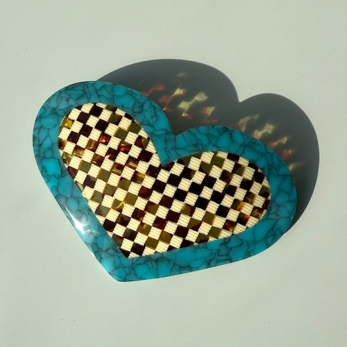 Heart Valetta  color: blue