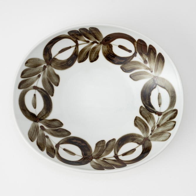 daily spice plate / brown