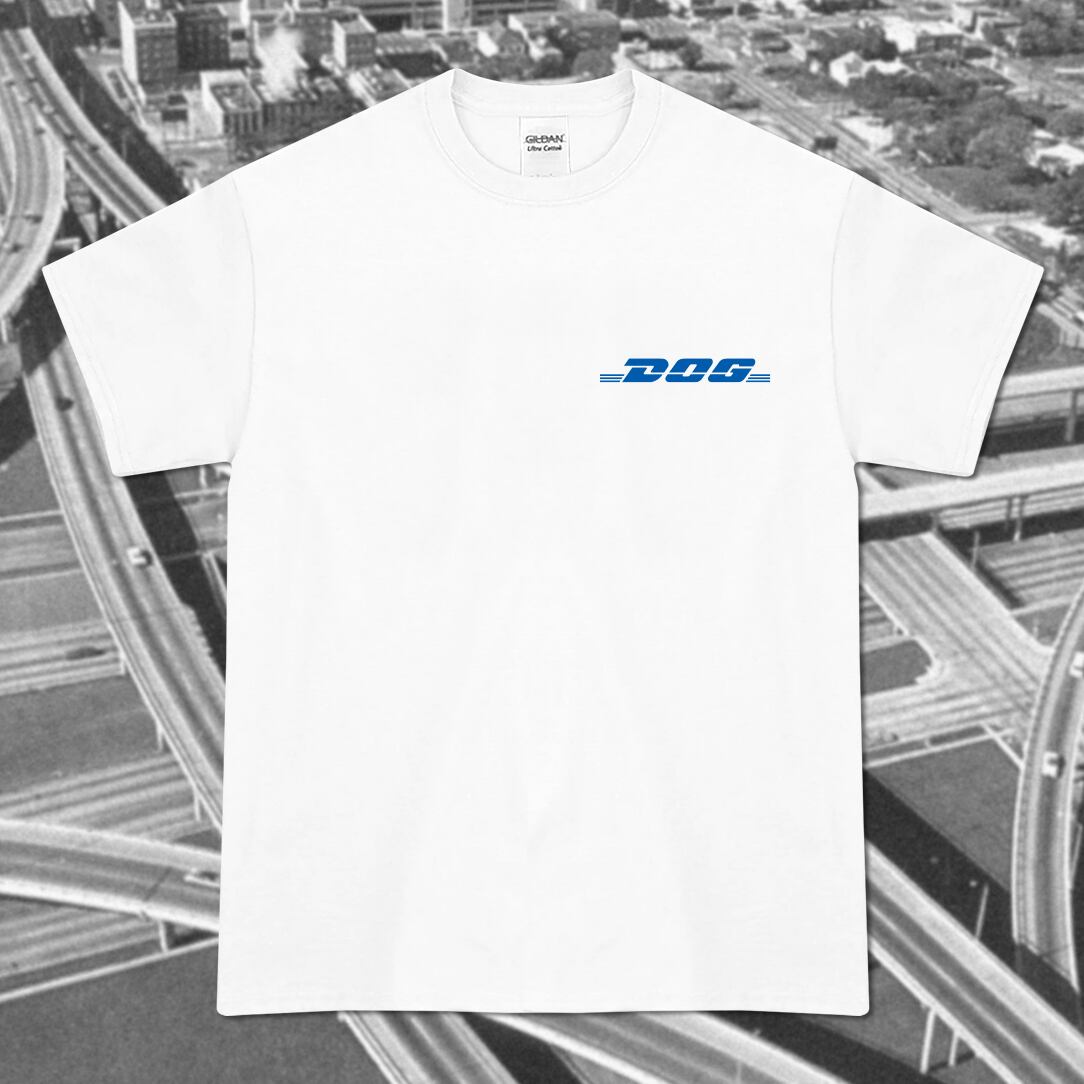 DOG EXP T-SHIRTS / WHITE size: S