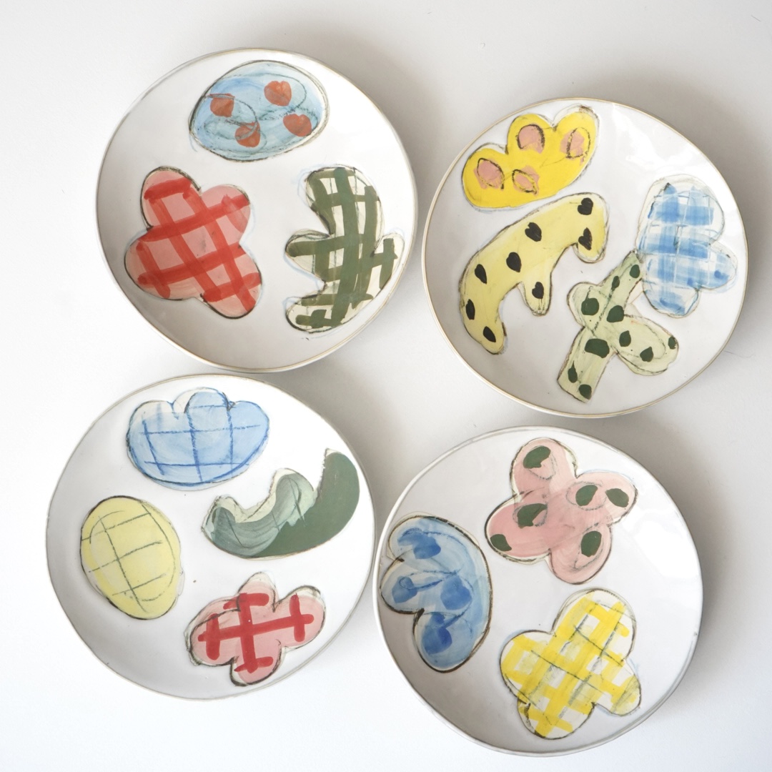 White Plate large Assort / 東絵理さん