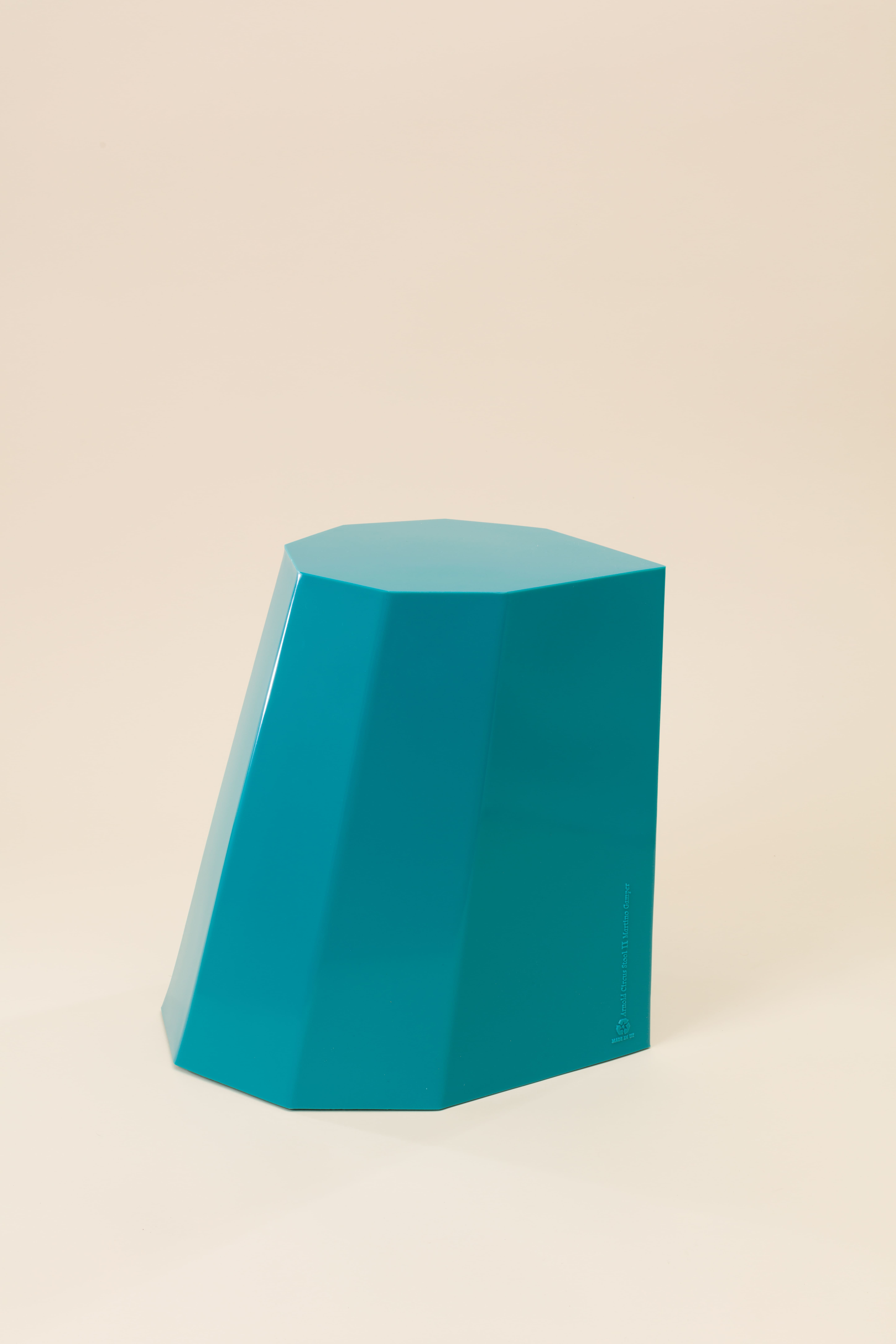 Arnold Circus Stool / Turquoise