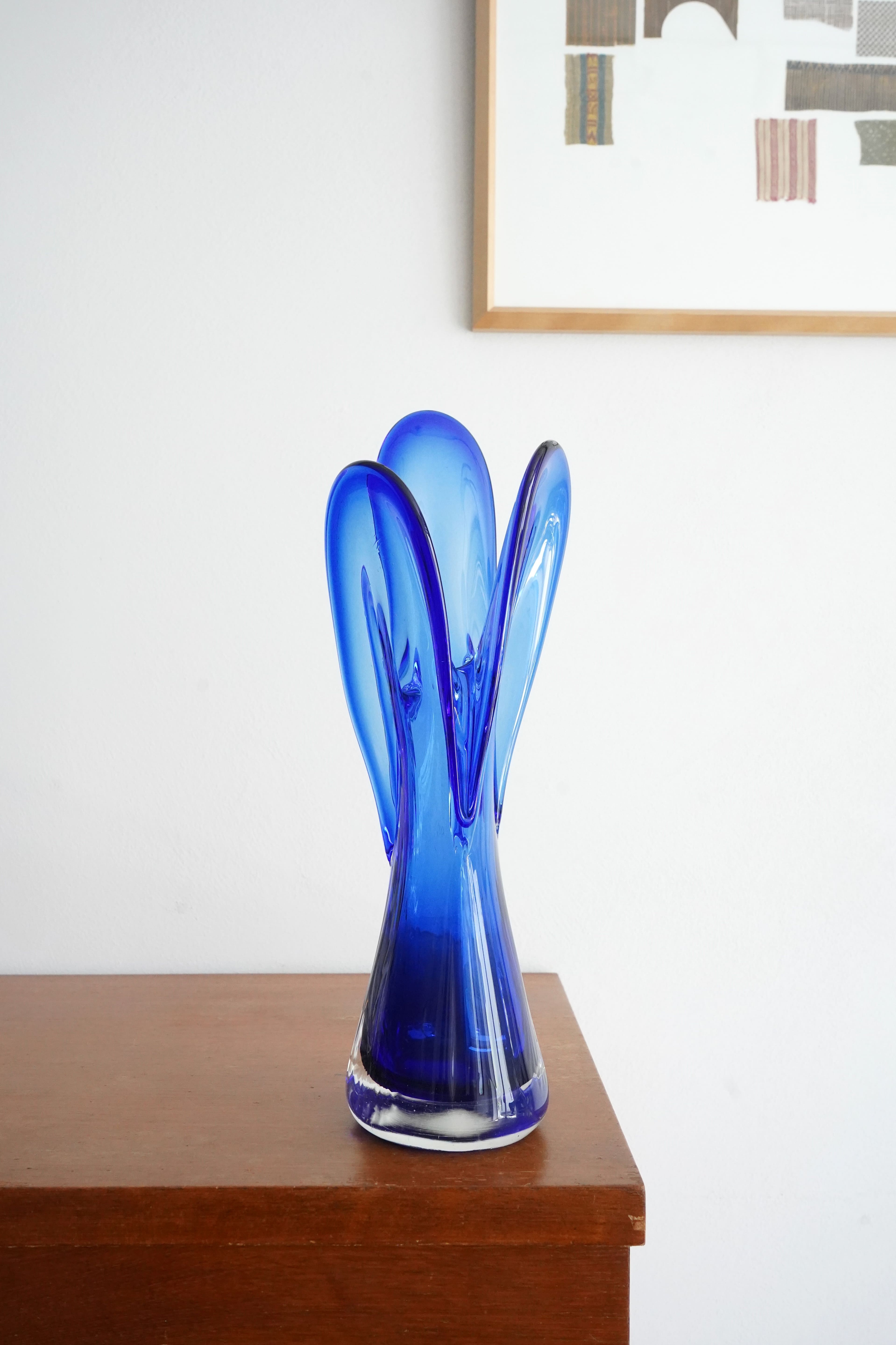 Blue Bloom Vase
