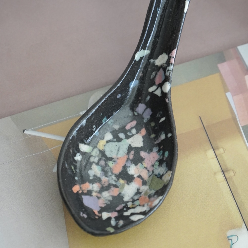 Ceramic spoon 4 / 竹村良訓さん