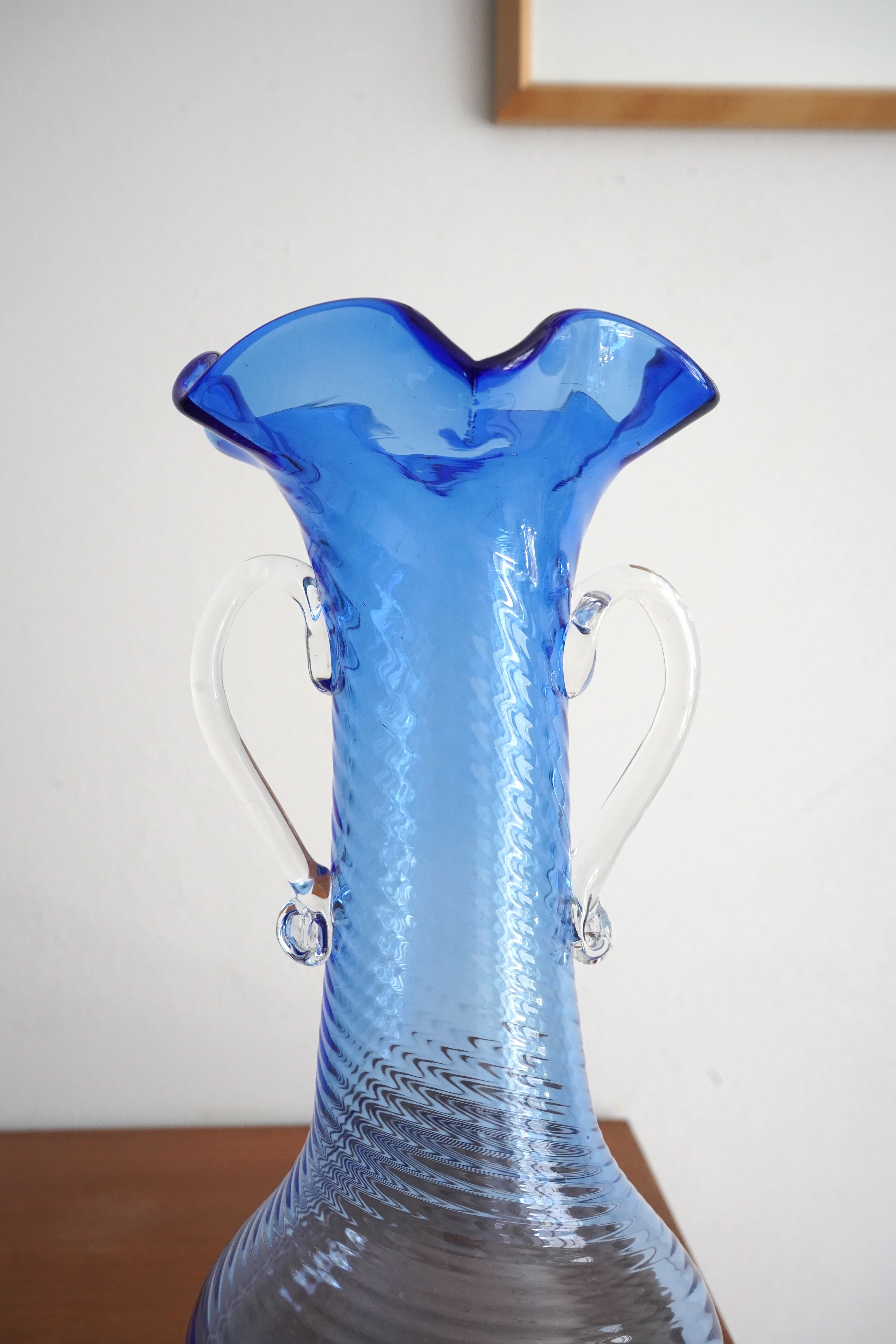 Waltzing Blue Vase