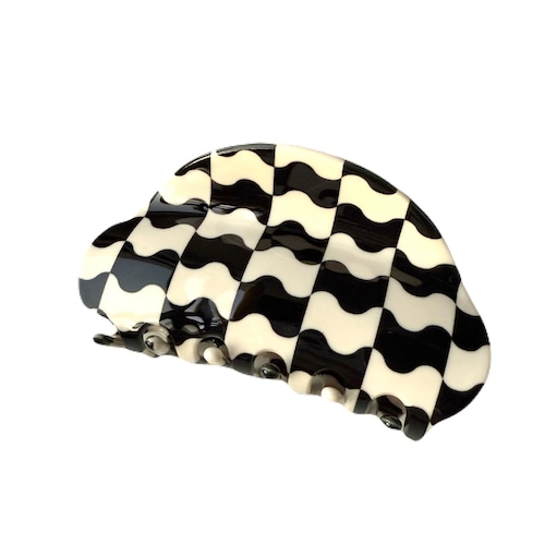 Wave Check Clip color: black