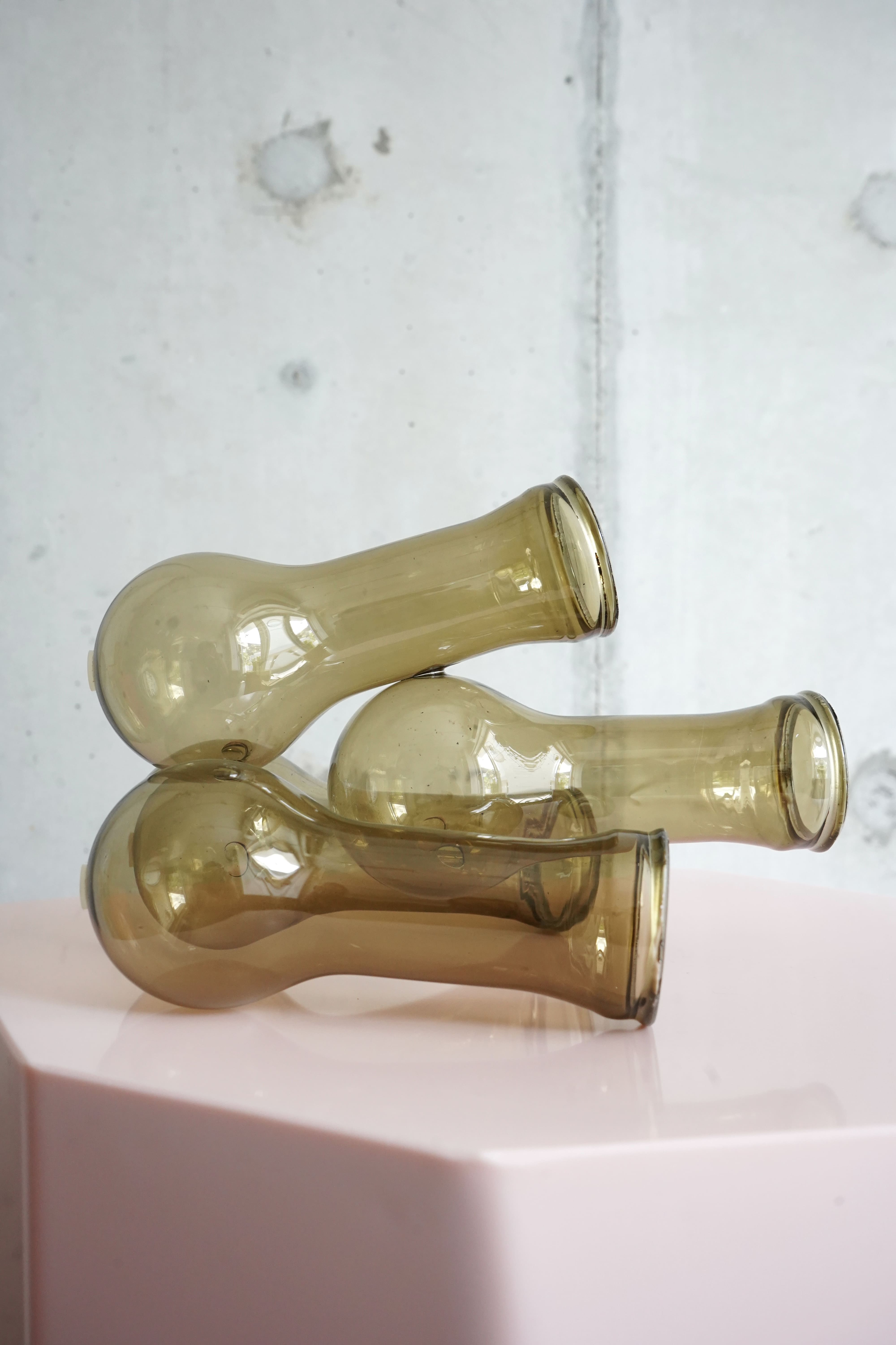 MULTI HOLE VASE (S) / brown