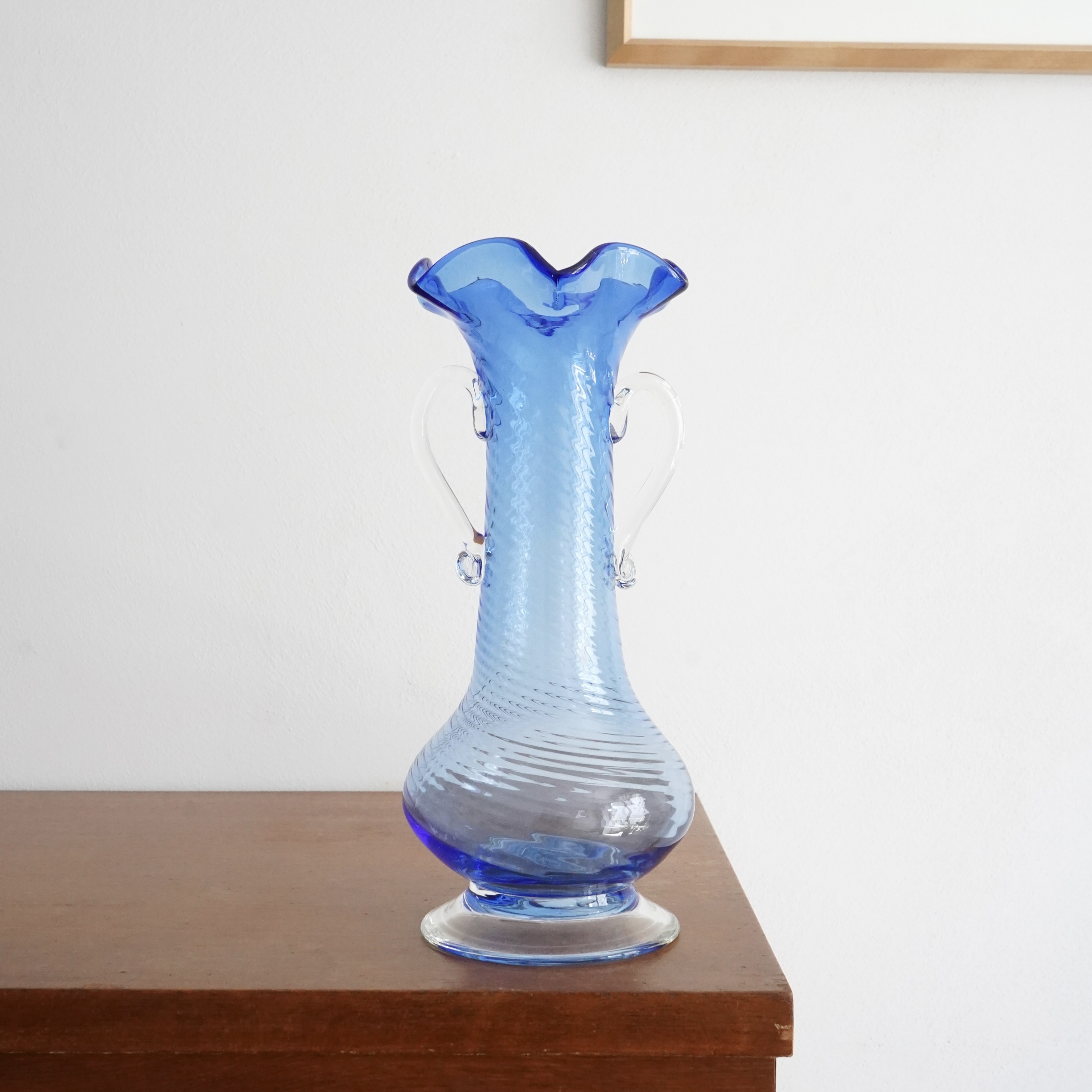 Waltzing Blue Vase