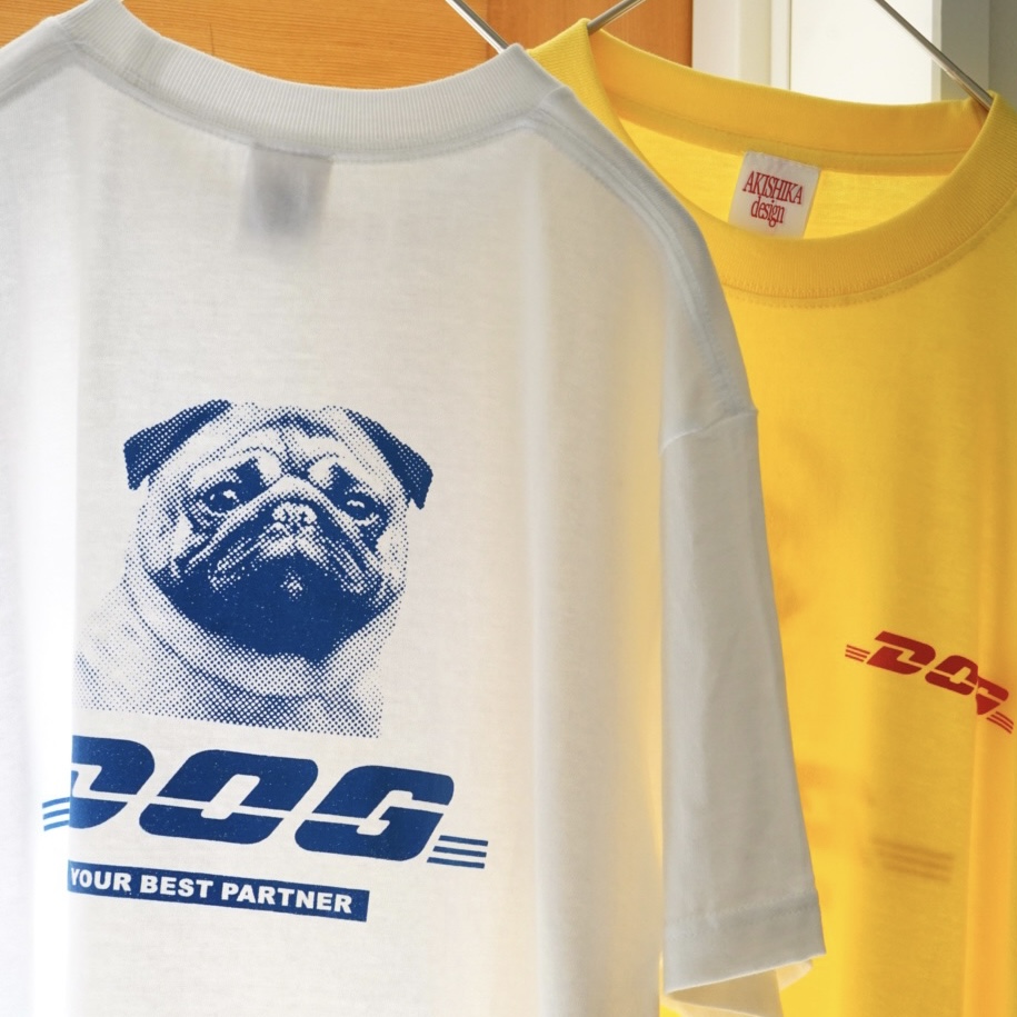 DOG EXP T-SHIRTS / WHITE size: S