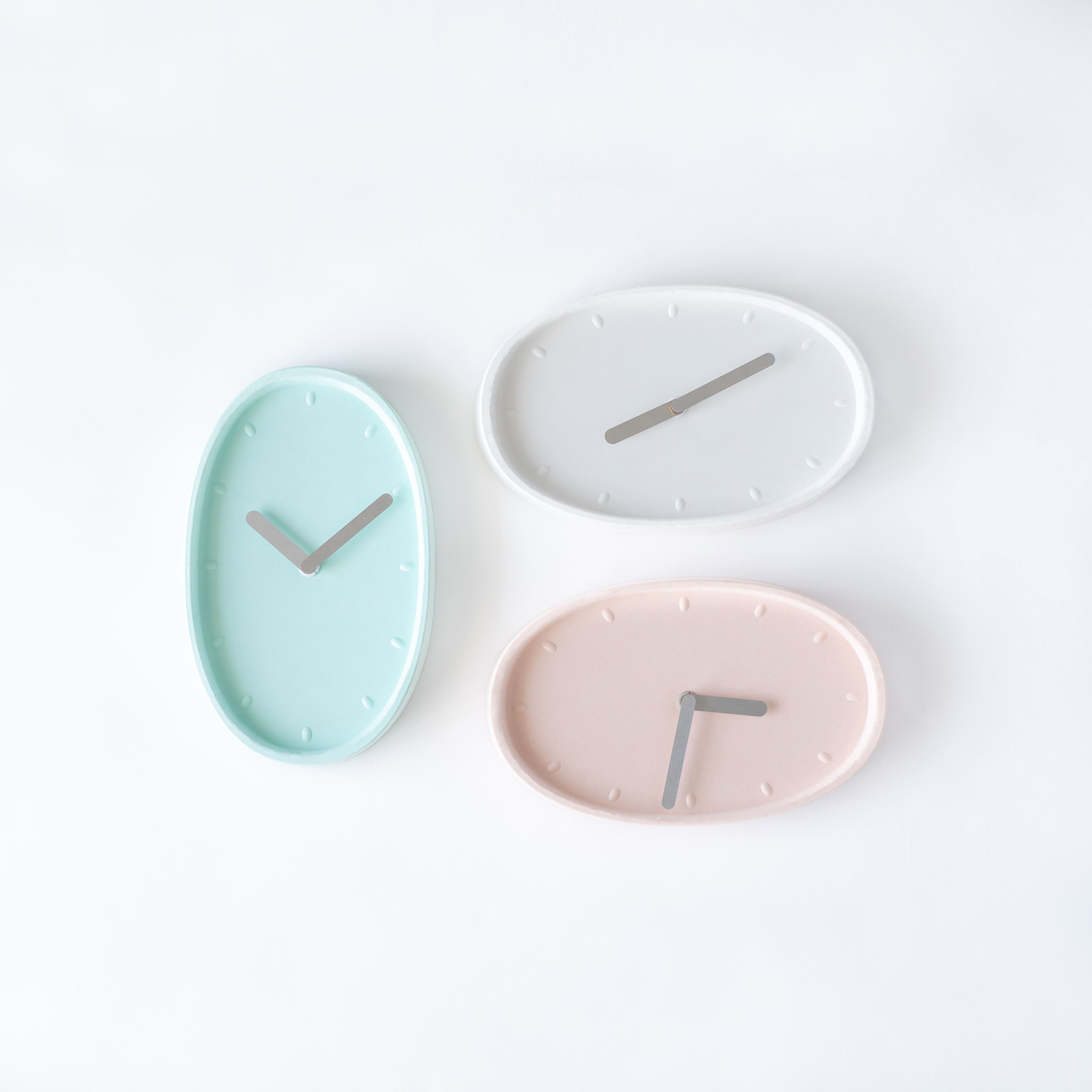 Paper Clock color: green