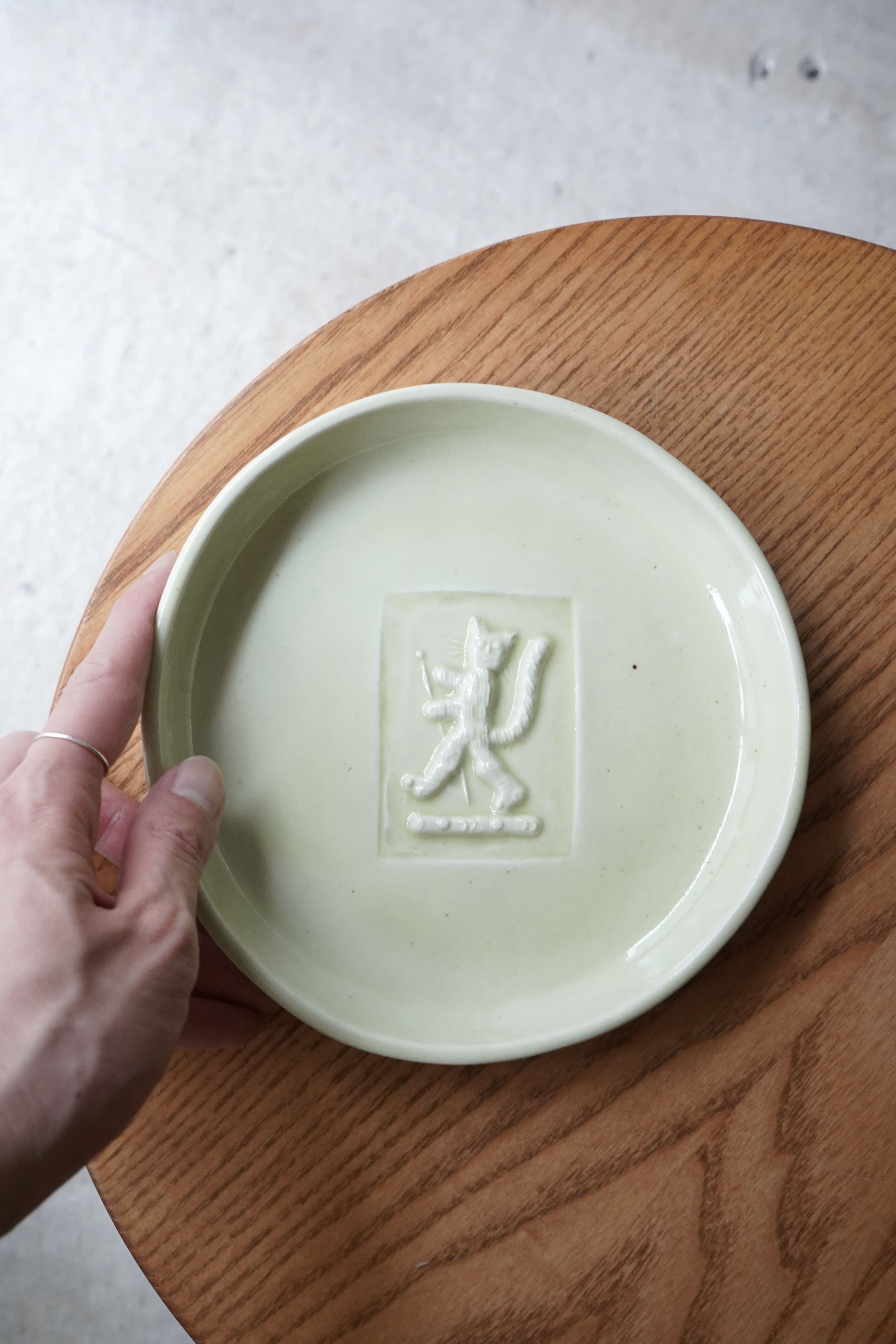 Wandering Cat Plate B / 竹村良訓さん