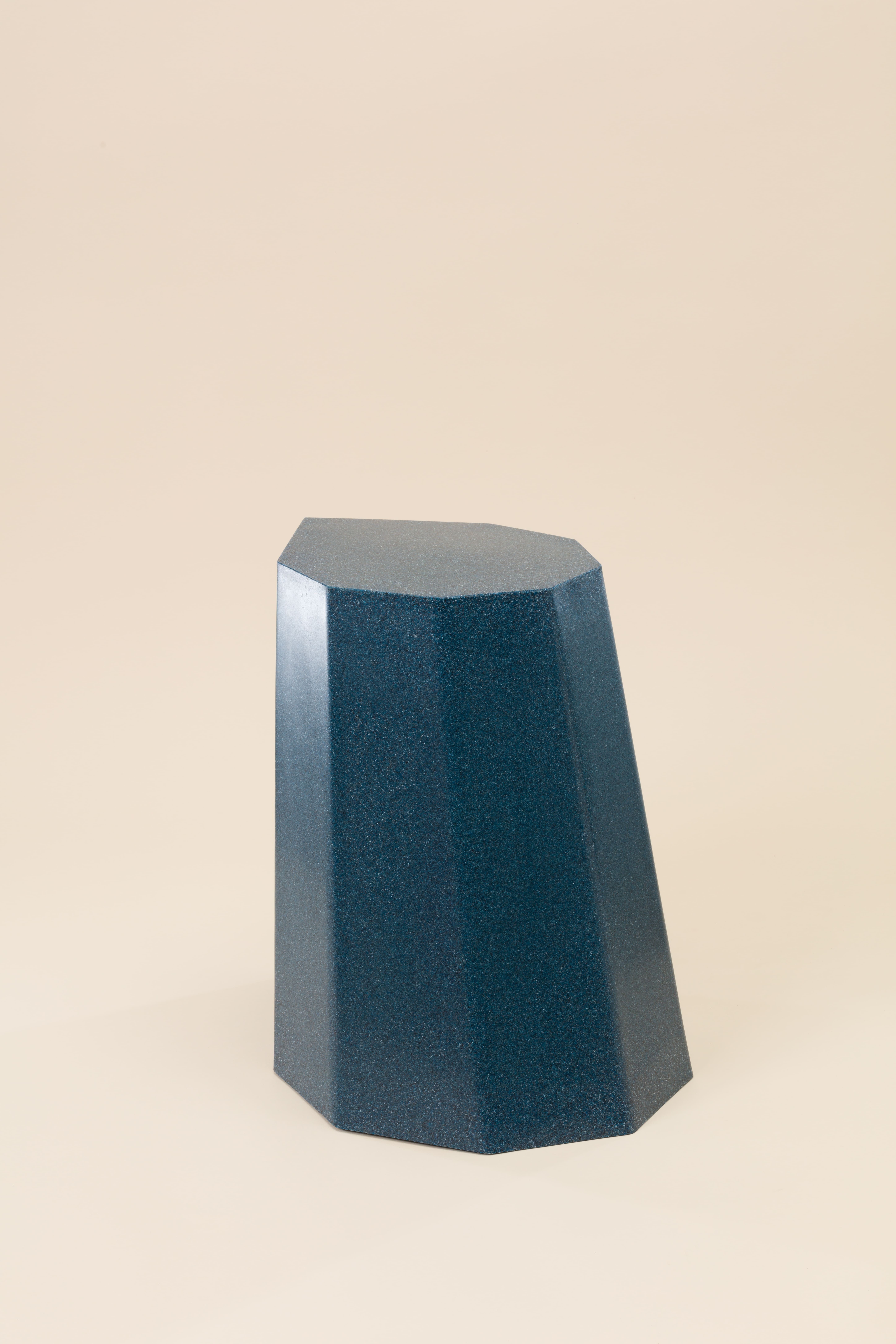 Arnold Circus Stool / Blue Mottle