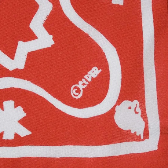 Graffiti Bandanna/レッド