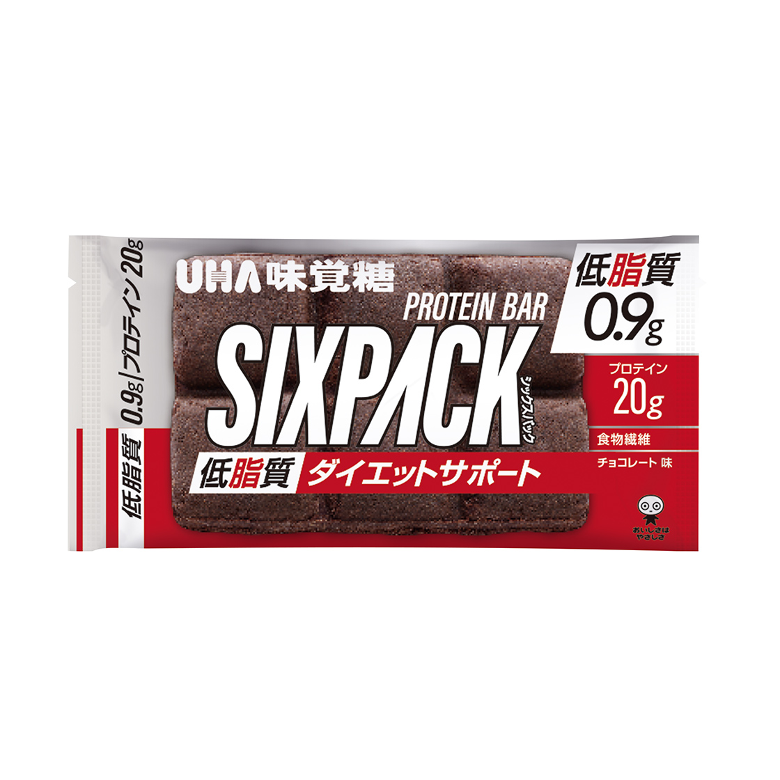 なっつ ❋ プロフ必読プロテクションベース2本＆パウチ6袋付き【新品】 通販限定】SIXPACK プロテインバー チョコレート 80袋セット |UHA味覚