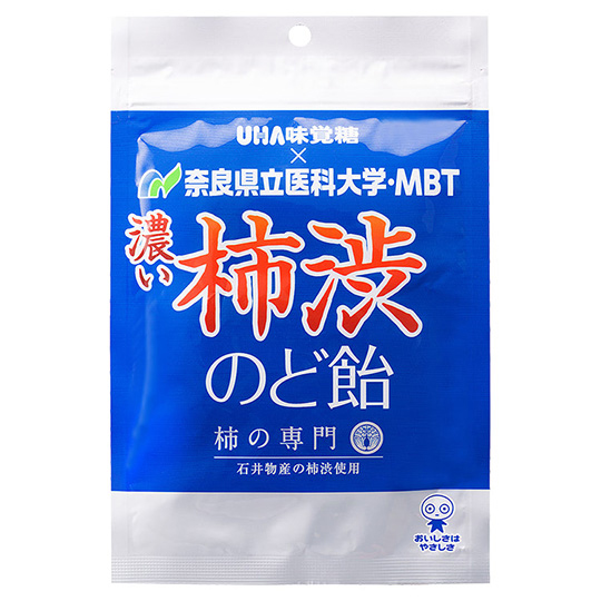 顆粒柿渋　粉末柿渋　500g お湯で溶かすと16.5Ｌ分の柿渋液になります 定期】濃い柿渋のど飴 16袋セット |UHA味覚糖公式オンラインストア