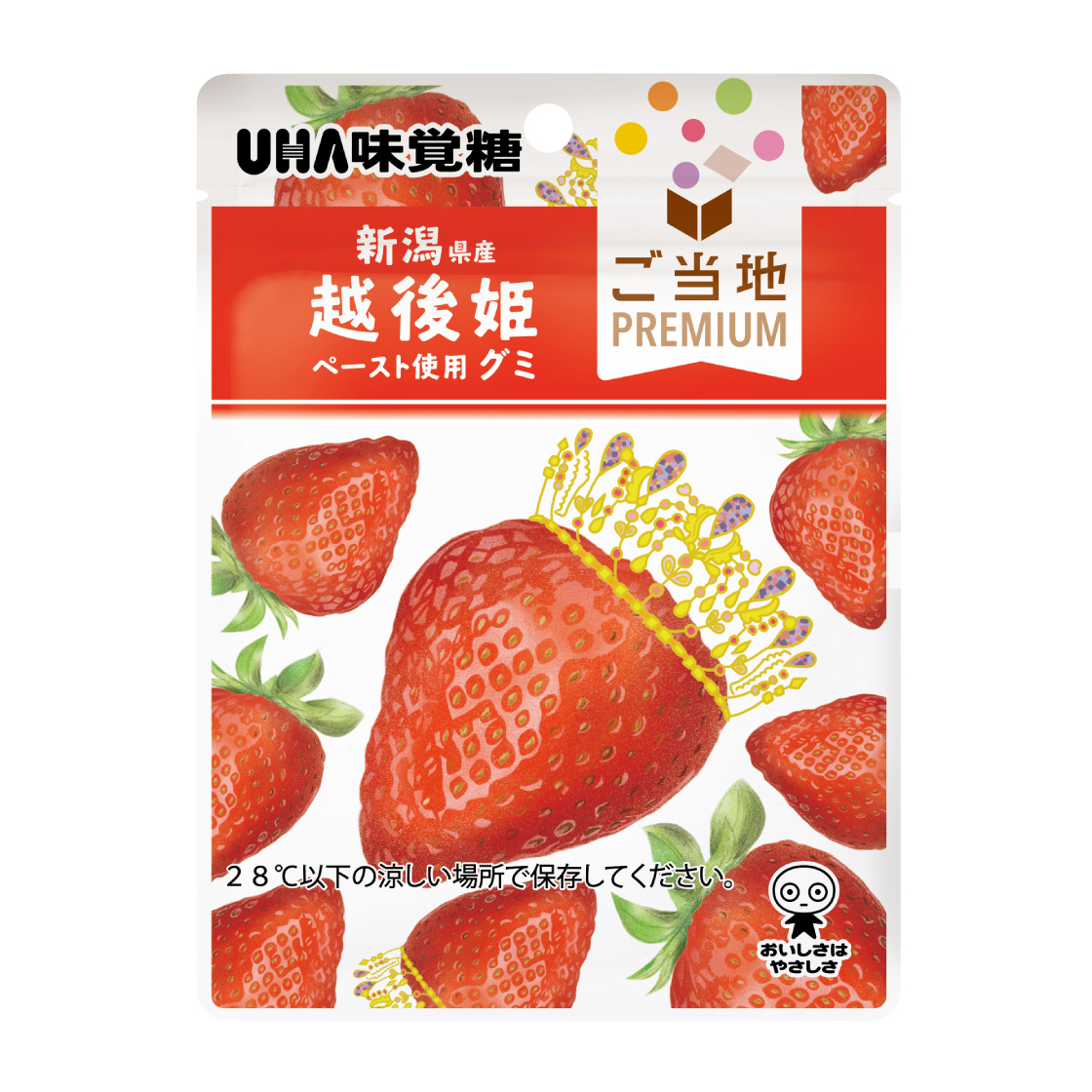 ご当地PREMIUM 新潟県産越後姫グミ 10袋セット |UHA味覚糖公式