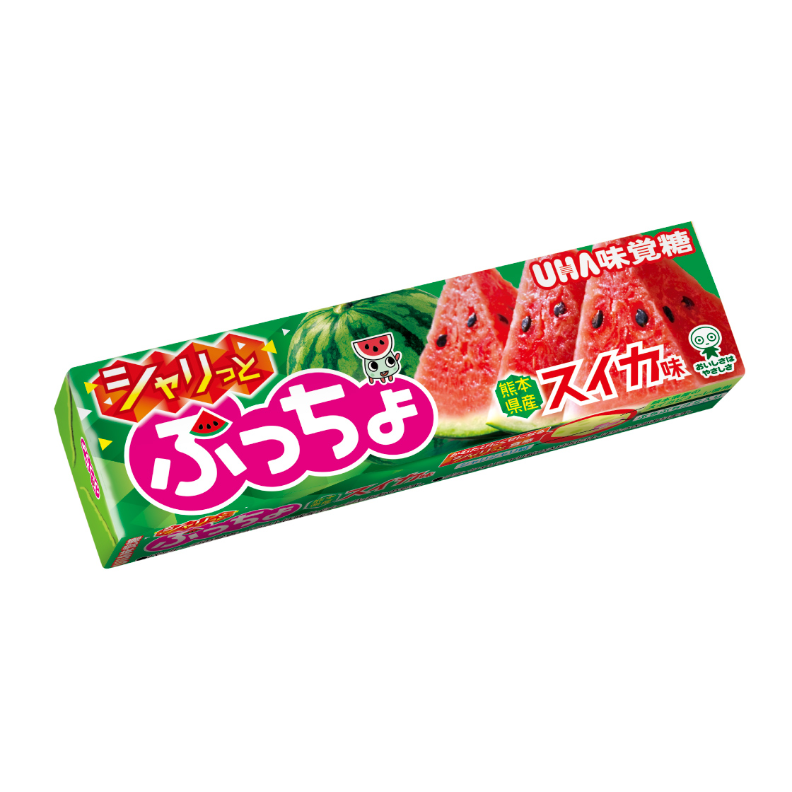 ぷっちょ スティック シャリっとスイカ 1本（バラ売り） |UHA味覚糖