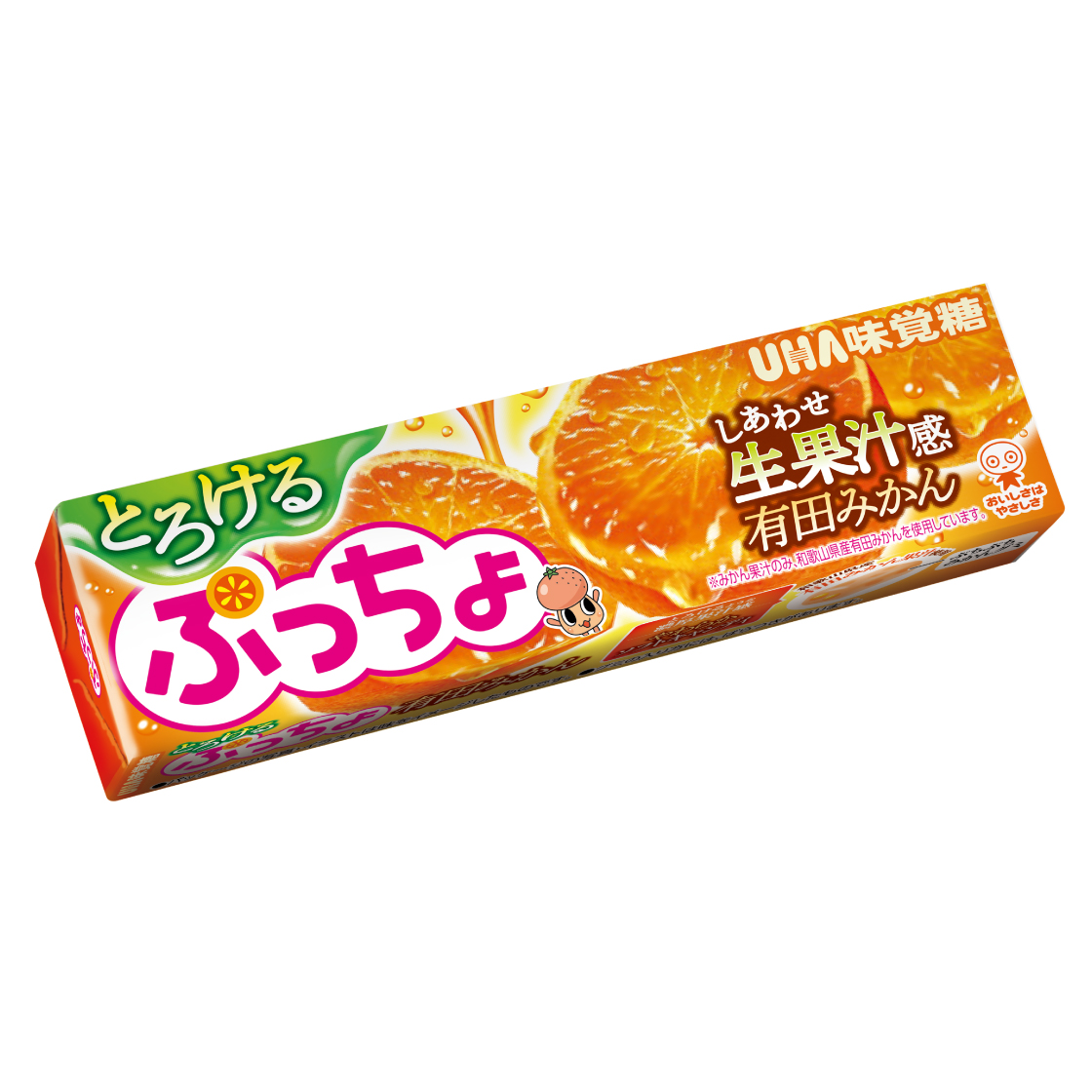 ぷっちょスティック とろける有田みかん 30本 |UHA味覚糖公式
