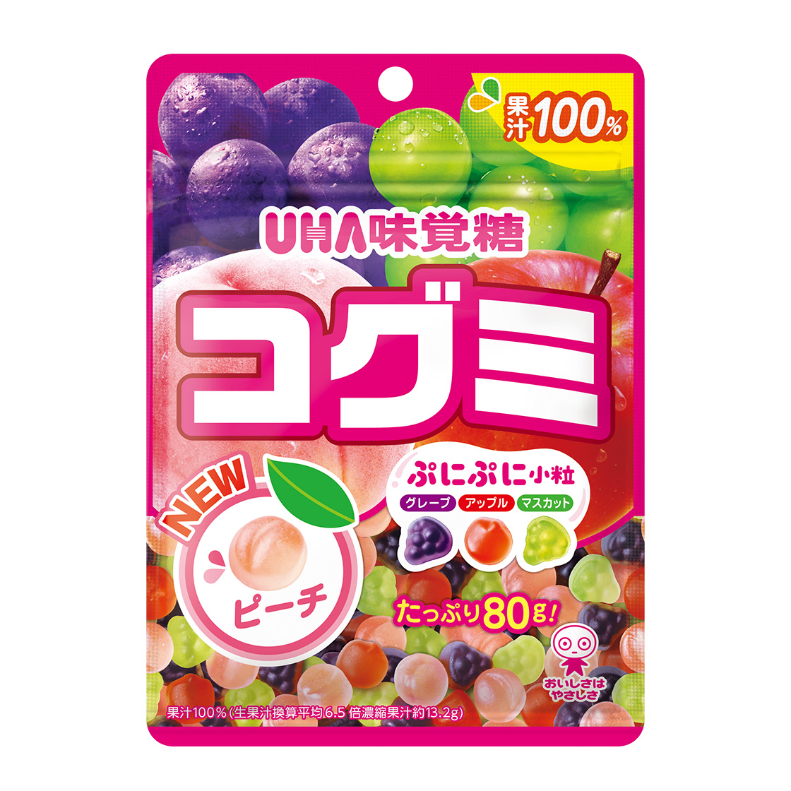 コグミ フルーツアソート 1袋（バラ売り） |UHA味覚糖公式オンラインストア