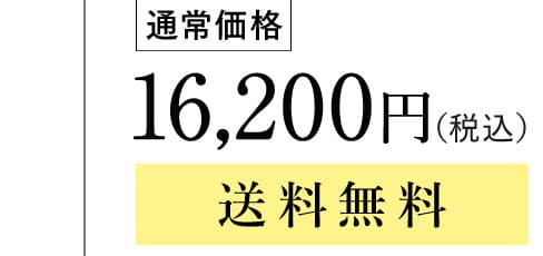 通常価格16,200円(税込)送料無料