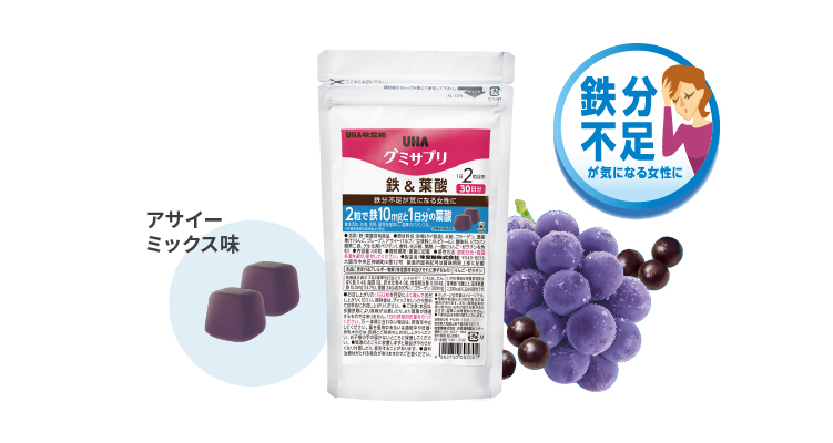 グミサプリ鉄&葉酸