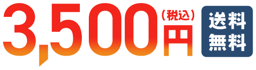 3,500円(税込) 送料無料