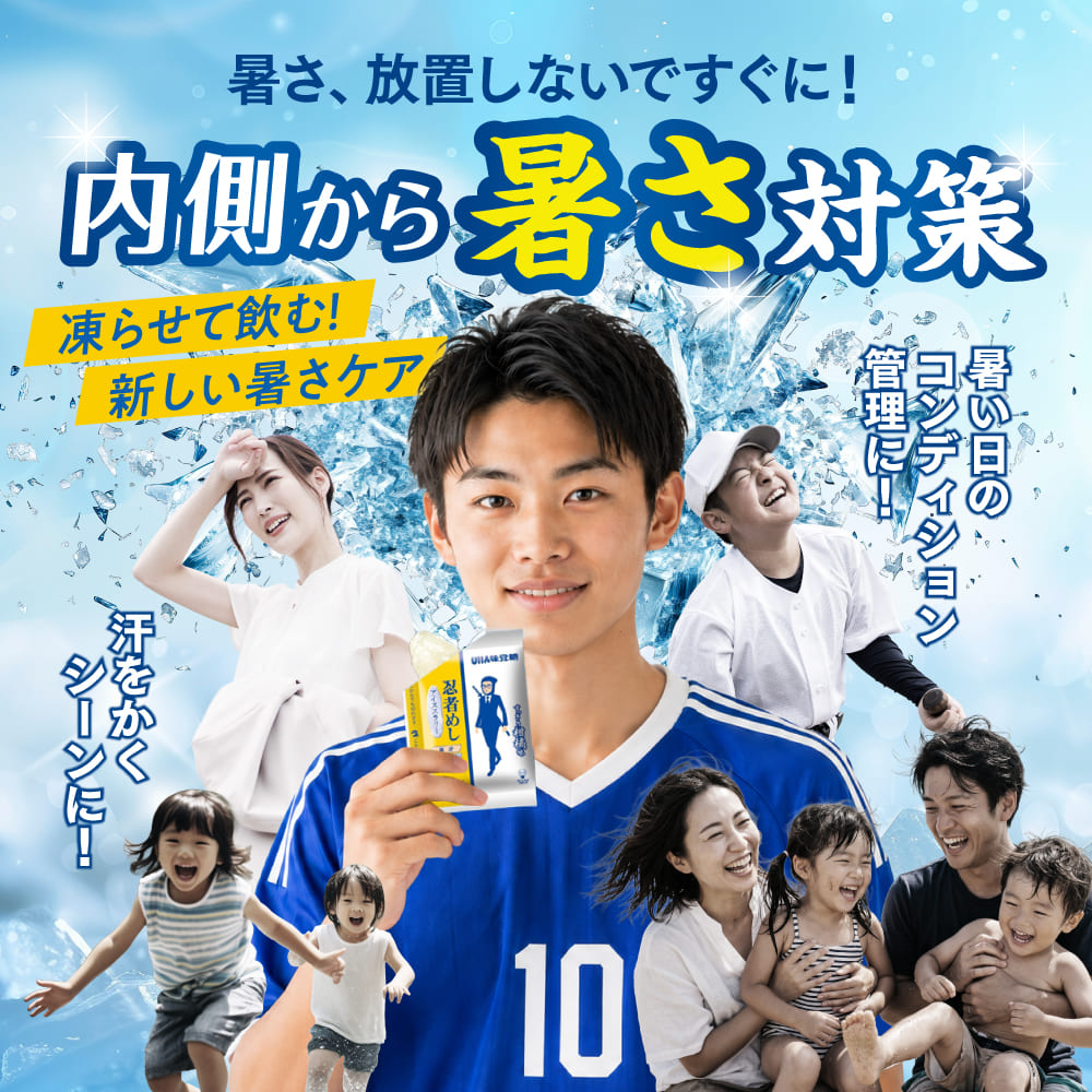 忍者式クールダウン 忍者めし アイスラリー｜UHA味覚糖公式オンライン