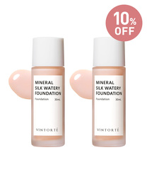 ミネラルシルクウォータリーファンデーション 2本セット