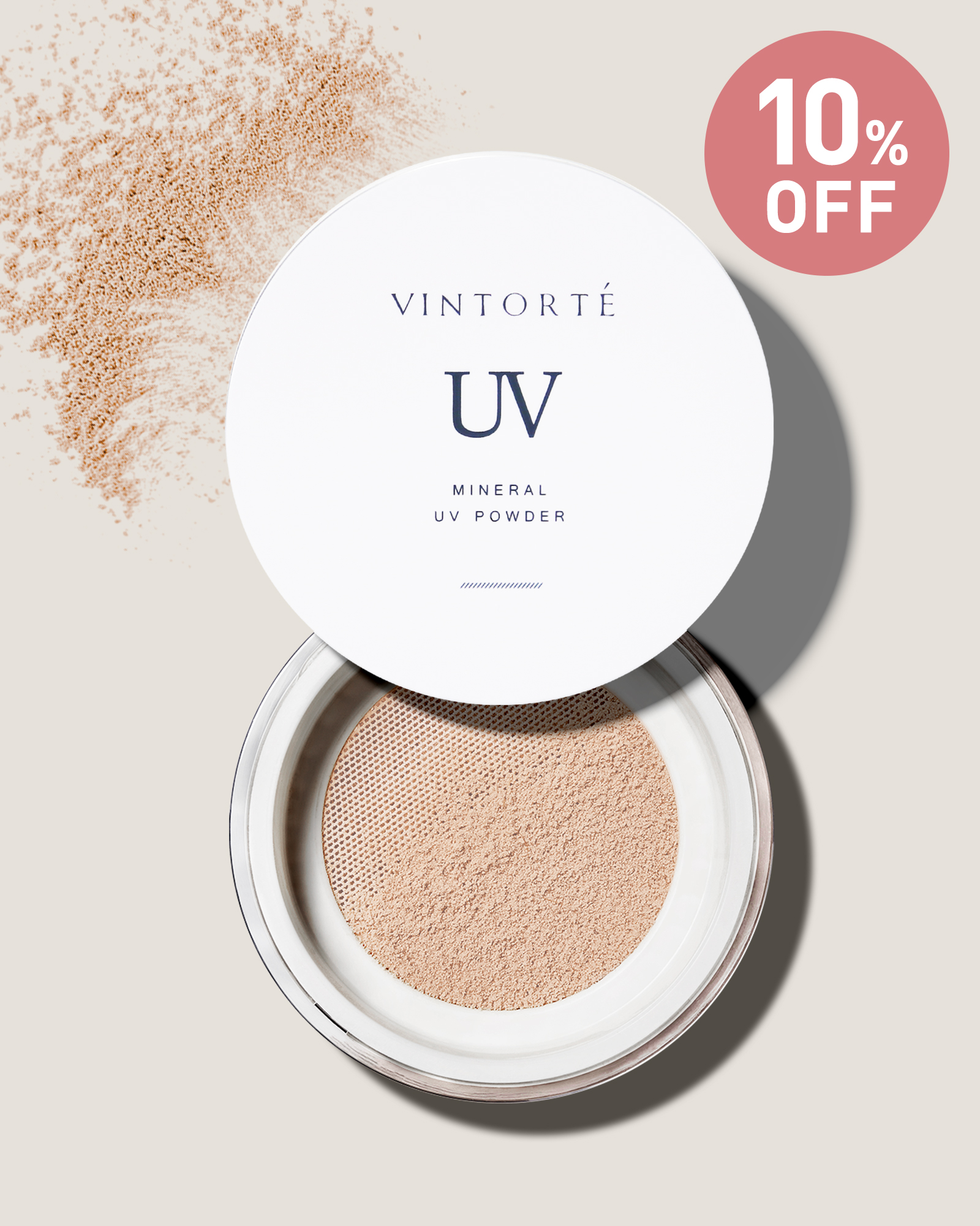 【SALE】【10%OFF】ミネラルUVパウダー(ケース入・パフ無)