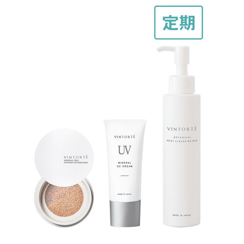 VINTORTE MOIST LIFT スキンケア3点セット モイストリフト3品セット | ミネラルファンデーション通販の