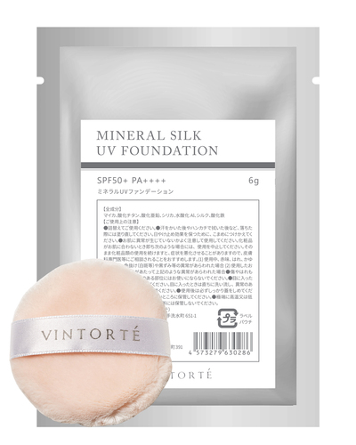 ミネラルUVファンデーション 詰め替え（パフ付）