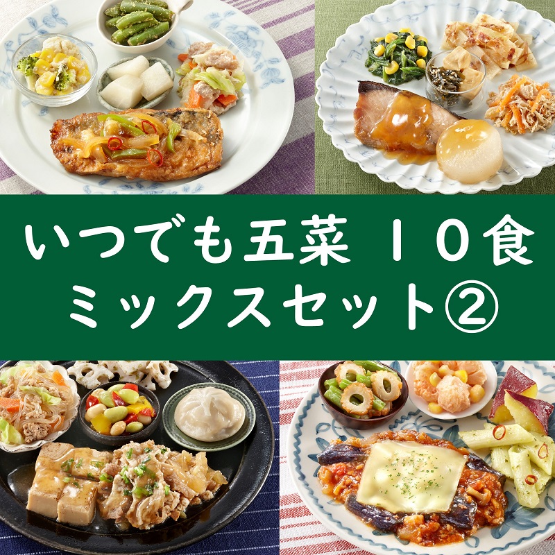 いつでも五菜10食　ミックスセット②
