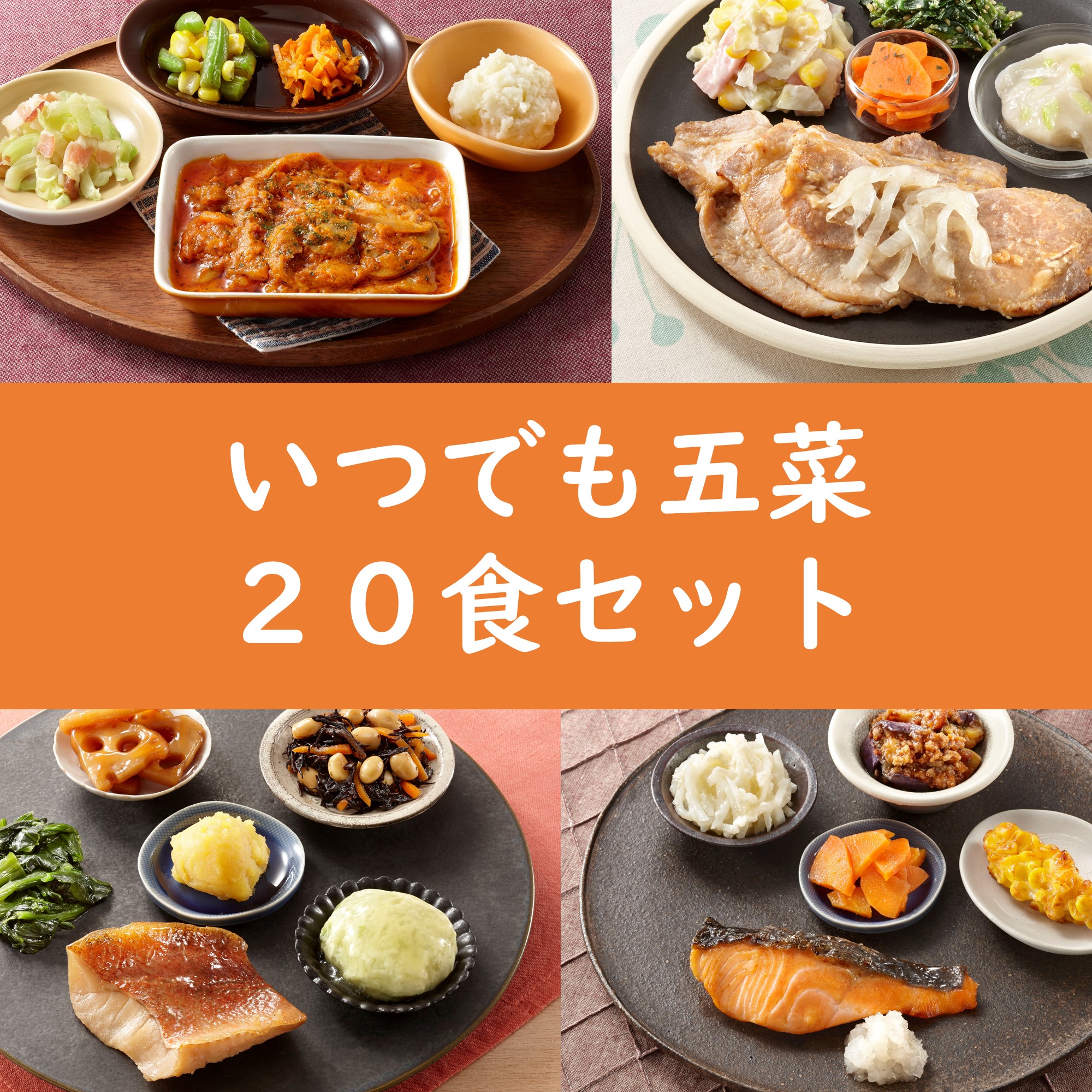 いつでも五菜20食セットはじめて割