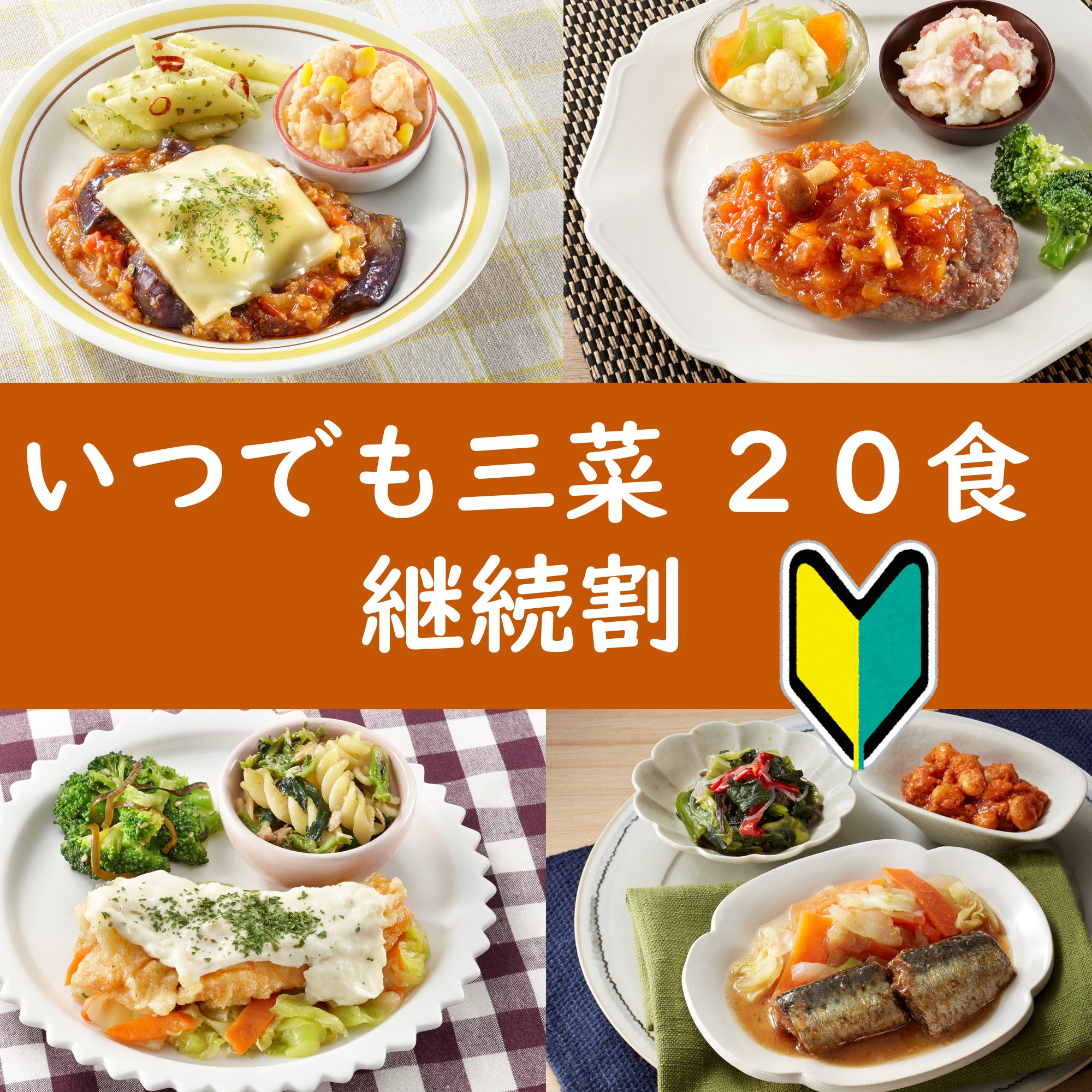 いつでも三菜20食セット継続割