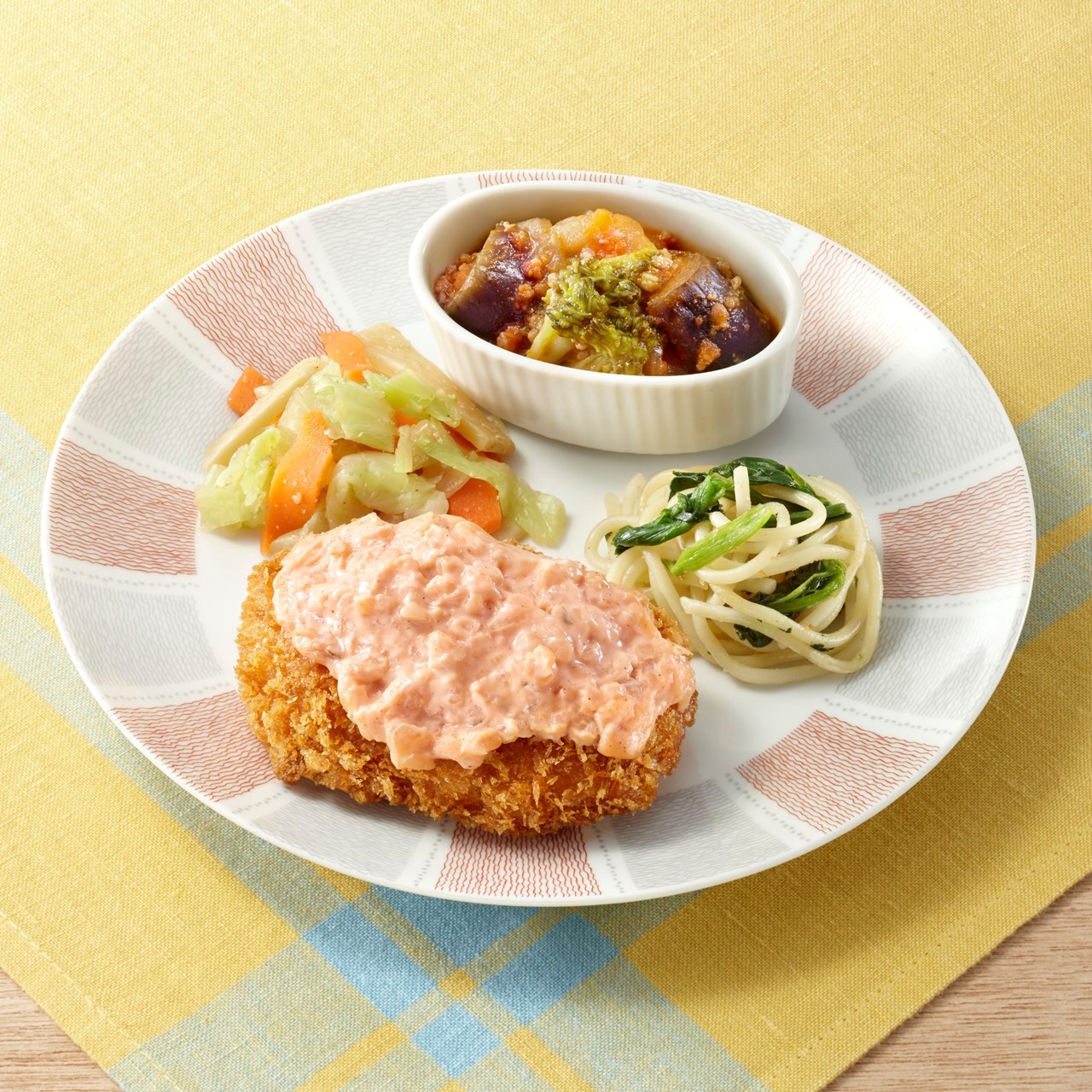 （三菜）エビカツ