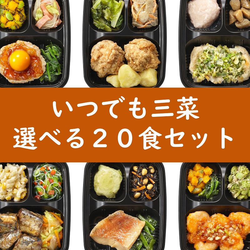 選べるセット三菜20食