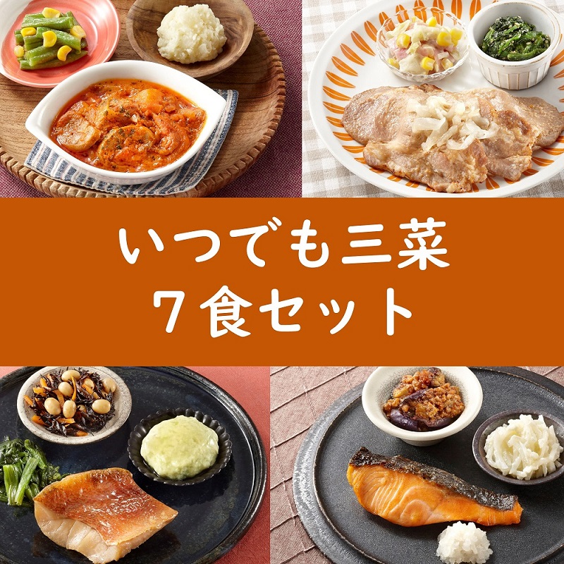 いつでも三菜7食セットB