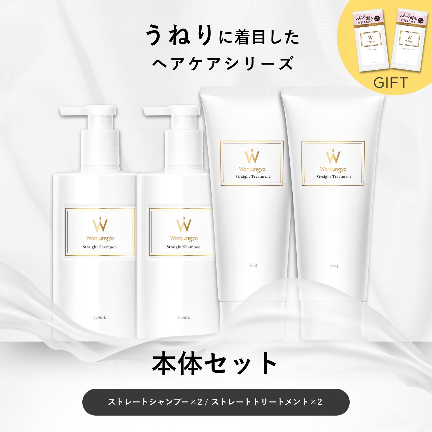 ウォンジョンヨヘア ストレートライン 本体セット