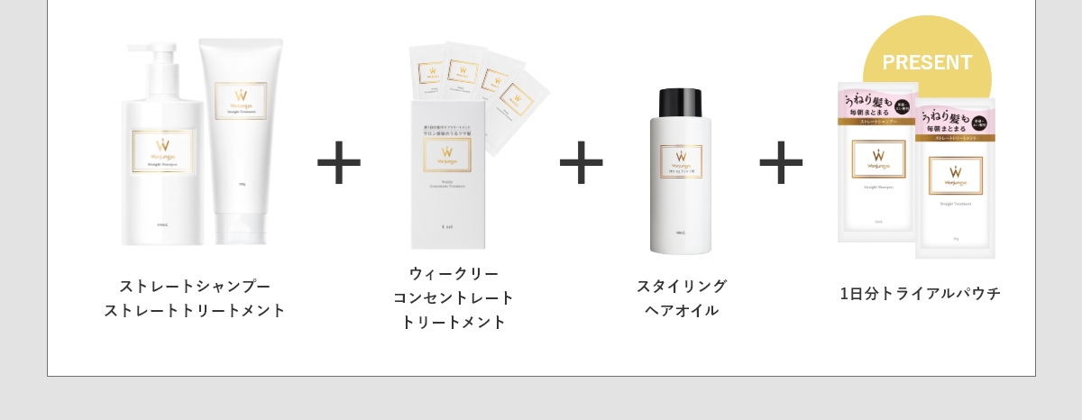 ウォンジョンヨヘア ストレートライン 本体・詰め替えセット｜Wonjungyo