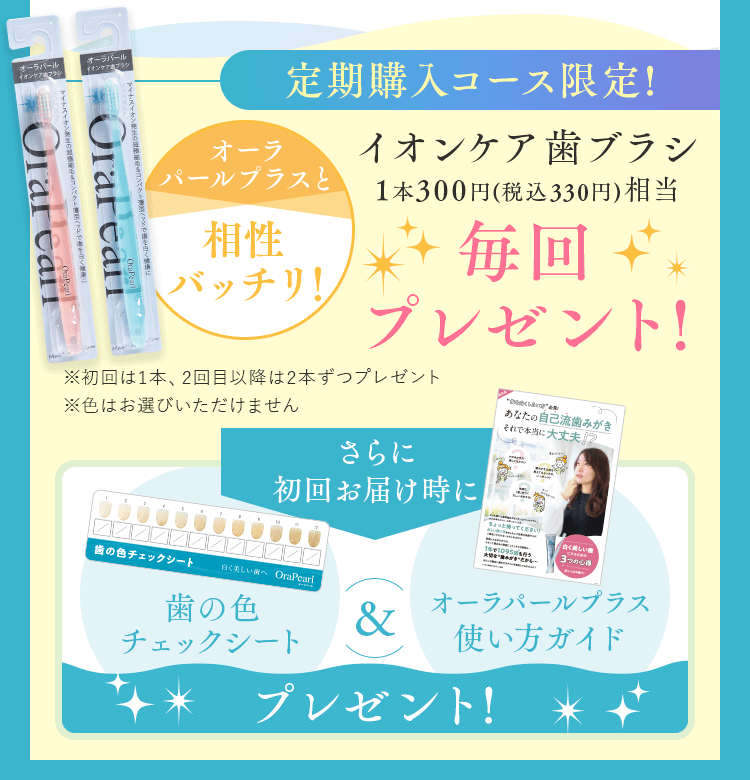 毎回プレゼント!