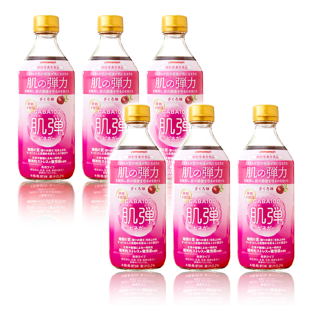 GABA100 肌弾ビネガー 500ml 6本セット