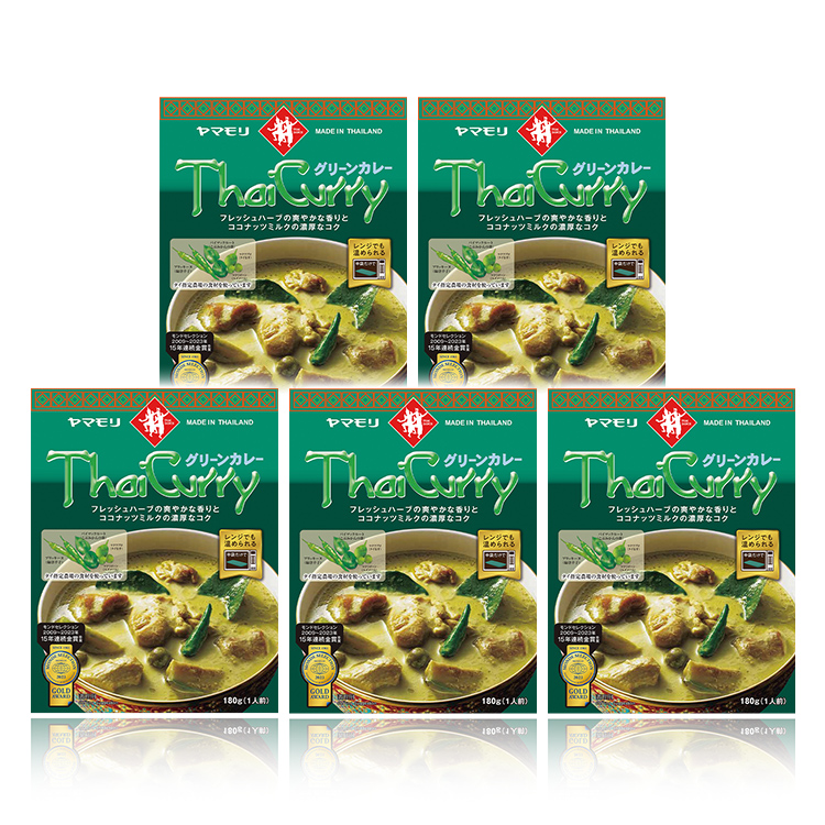 タイカレー　グリーン　×5個
