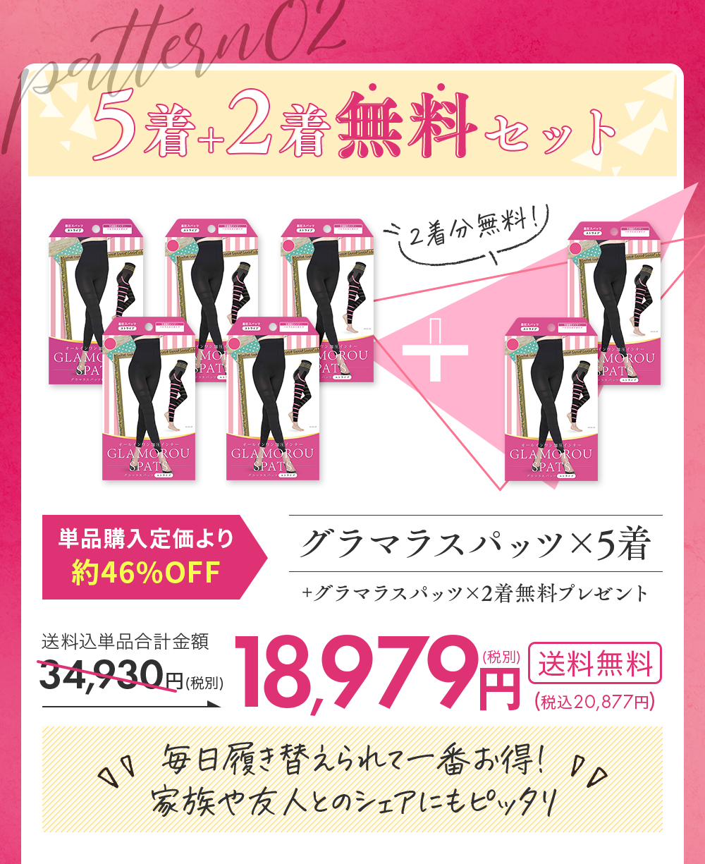 5着+2着無料セット