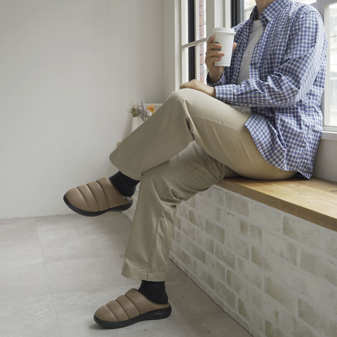 YONAMINE整うぬくぬくルームシューズメンズ