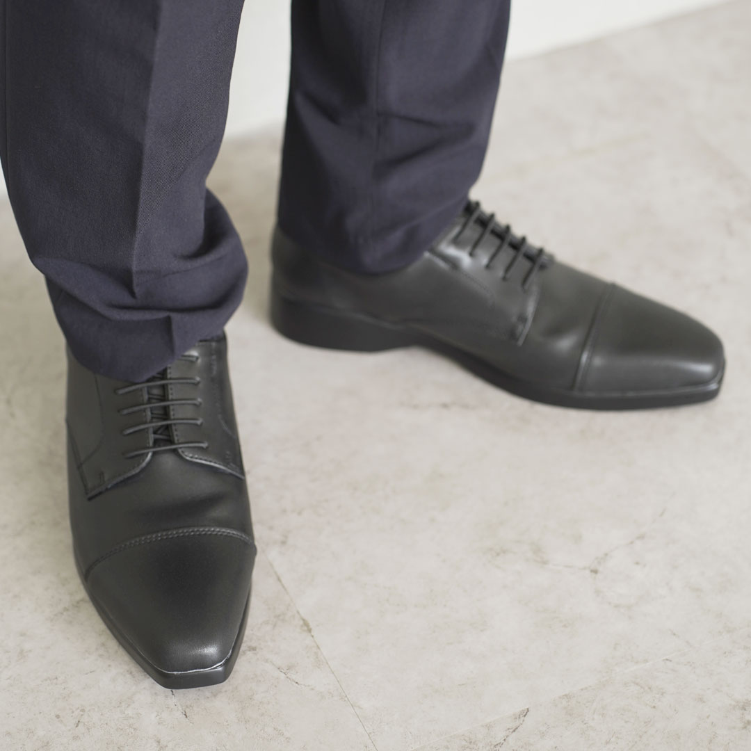 YONAMINE快歩レースアップビジネスシューズ