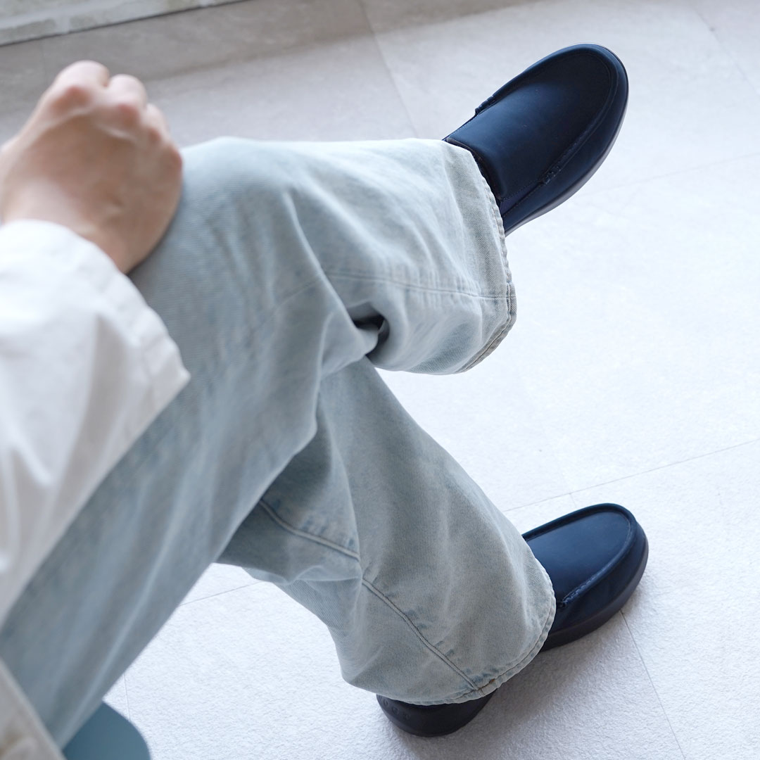 YONAMINEモカシンシューズ