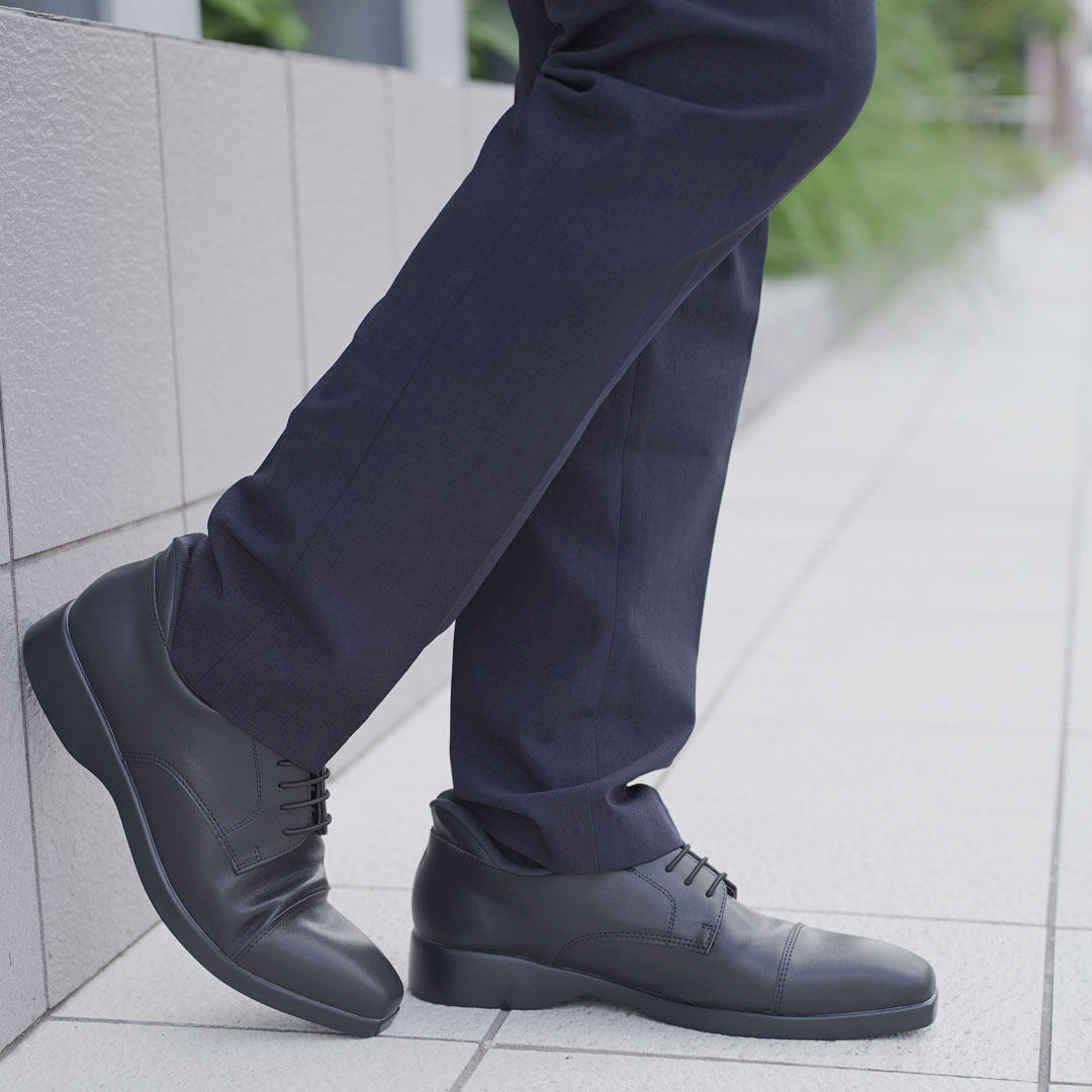 YONAMINE快歩レースアップビジネスシューズ