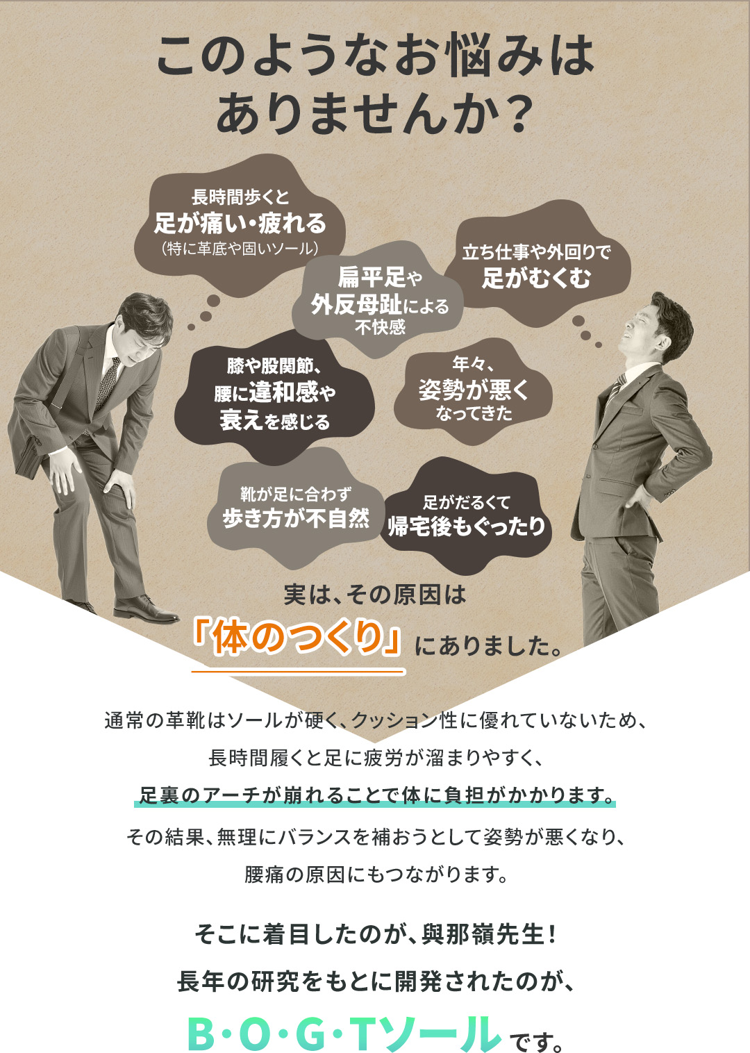 足元から骨格・背骨を整えるサンダル YONAMINEこだわりPOINT