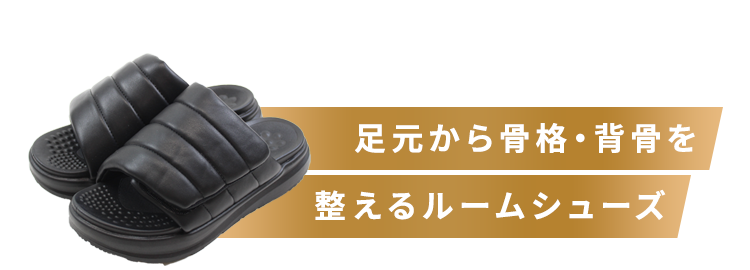 足元から骨格・背骨を整えるルームシューズ テレビショッピングで即完！1分に41足の販売実績
